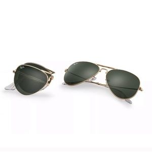 RB3479 folding aviator sunglasses- 58-14